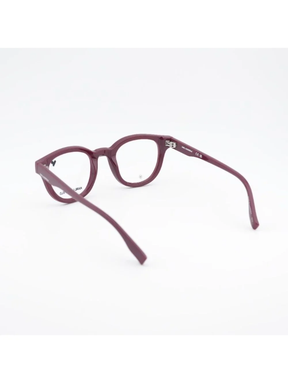 Karl Lagerfeld KL6177 601 Eyeglasses Burgundy 47mm Round Frame